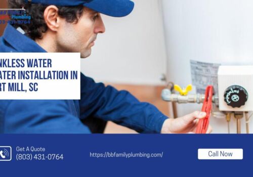 Tankless Water Heater Installation in Fort Mill, SC