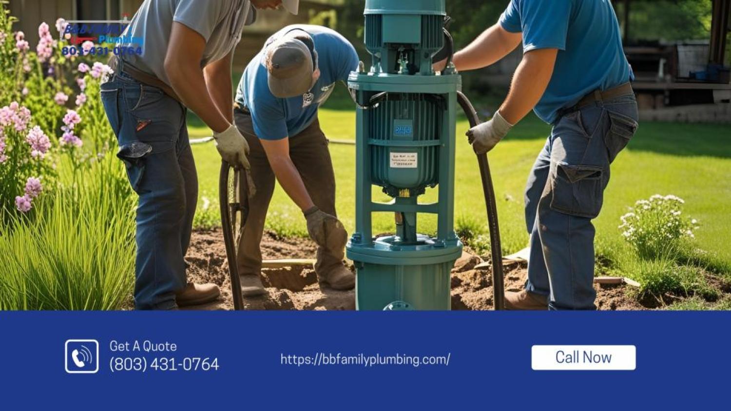 New Well Pump Installation in Fort Mill, SC After Pressure Loss
