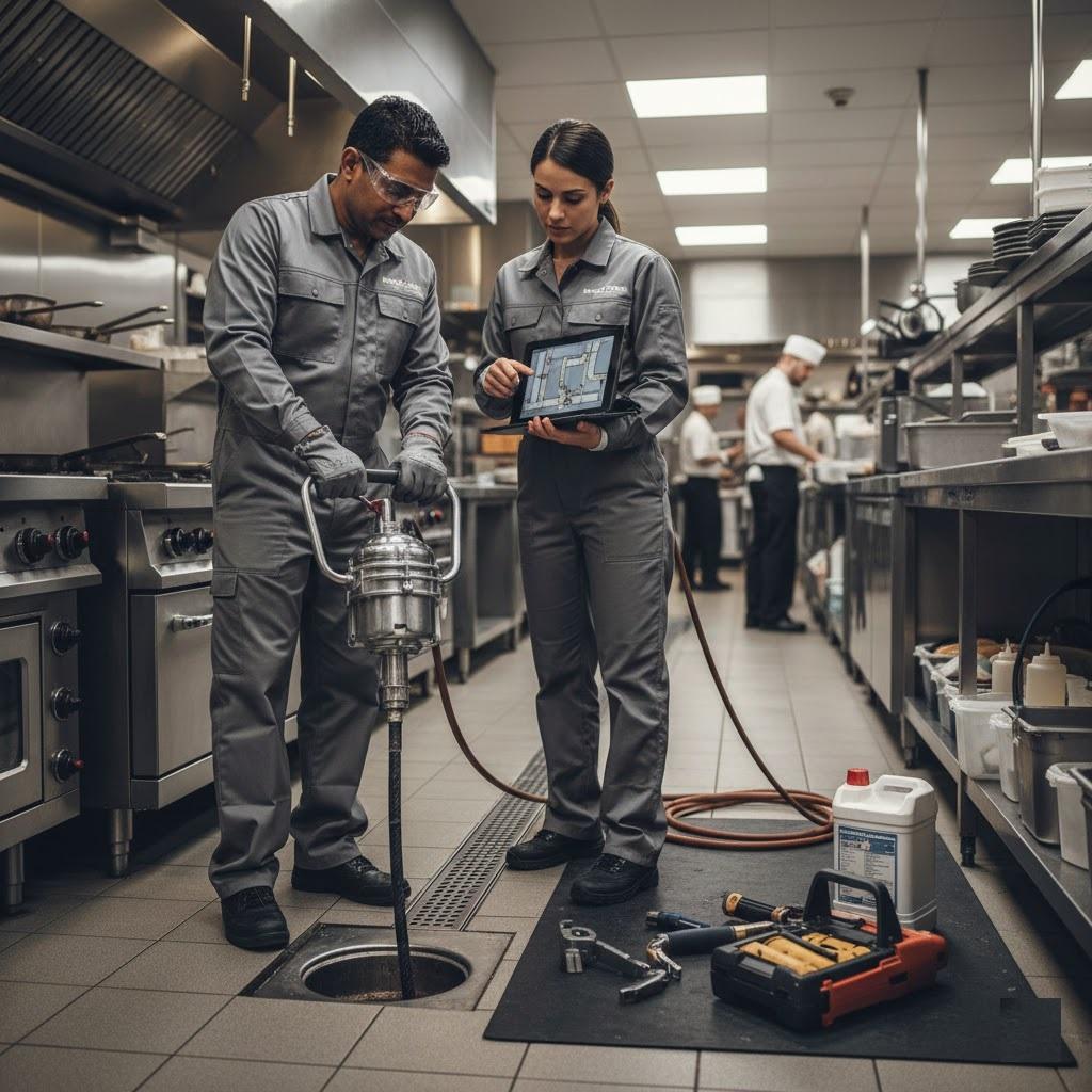commercial drain cleaning