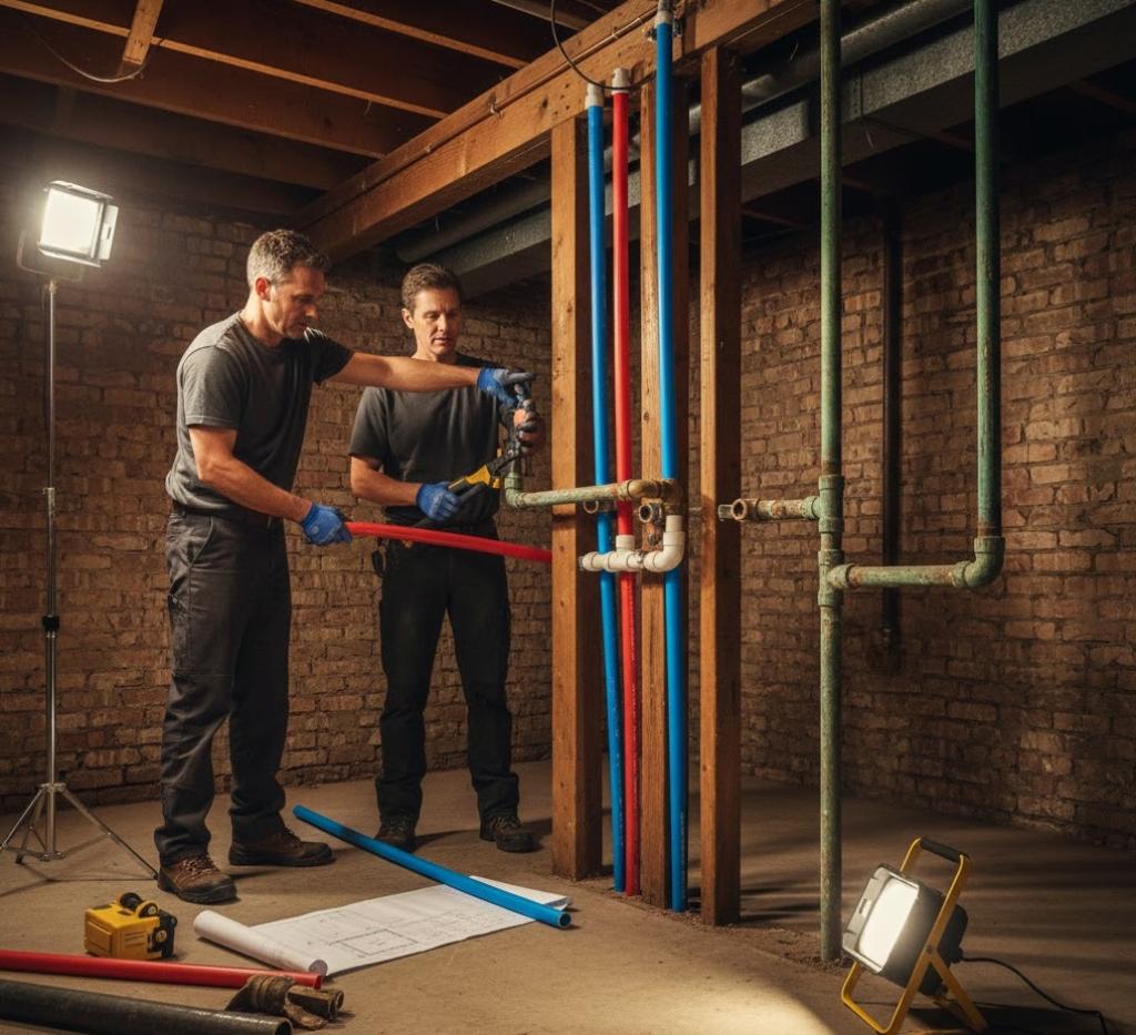 Repiping Older Homes: Special Piping Replacement Considerations for Aging Plumbing 2 repiping older homes